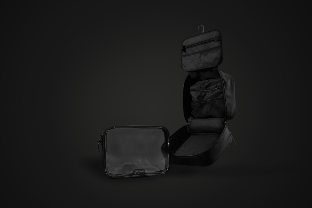 Swiss Peak OSLO RCS Kulturtasche faltbar aus rPET – mit Logo bedruckbar