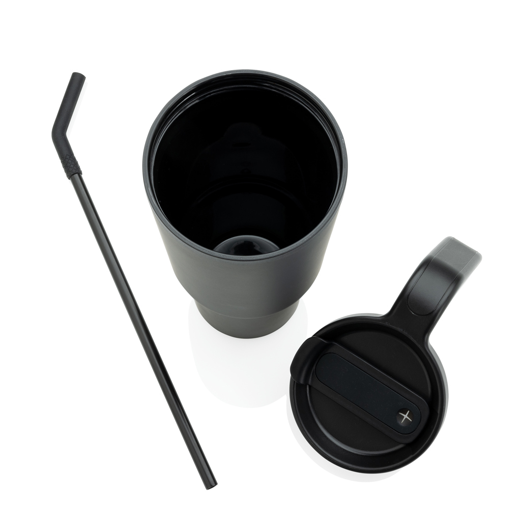 XD Collection Graphic 360 Becher 900 ml — RCS-recycelter Edelstahl, mit 360°-Rundum-Digitaldruck