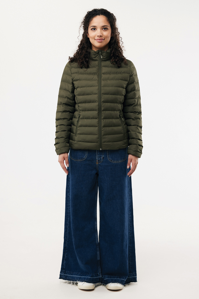 IQONIQ Maiko Damen Steppjacke aus 100% recyceltem Polyester – Werbeartikel mit Logo-Veredelung