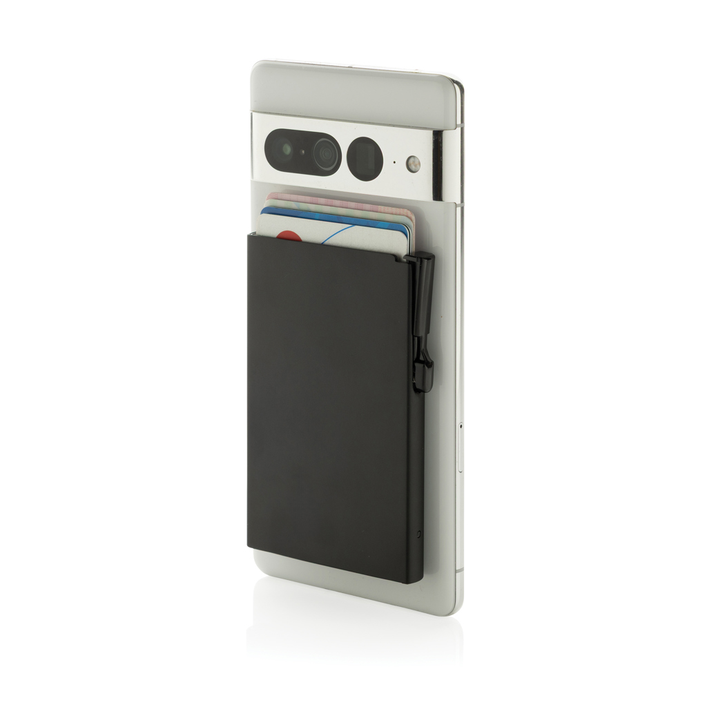 XD Collection Magnetischer RFID-Kartenhalter aus Aluminium für Smartphones