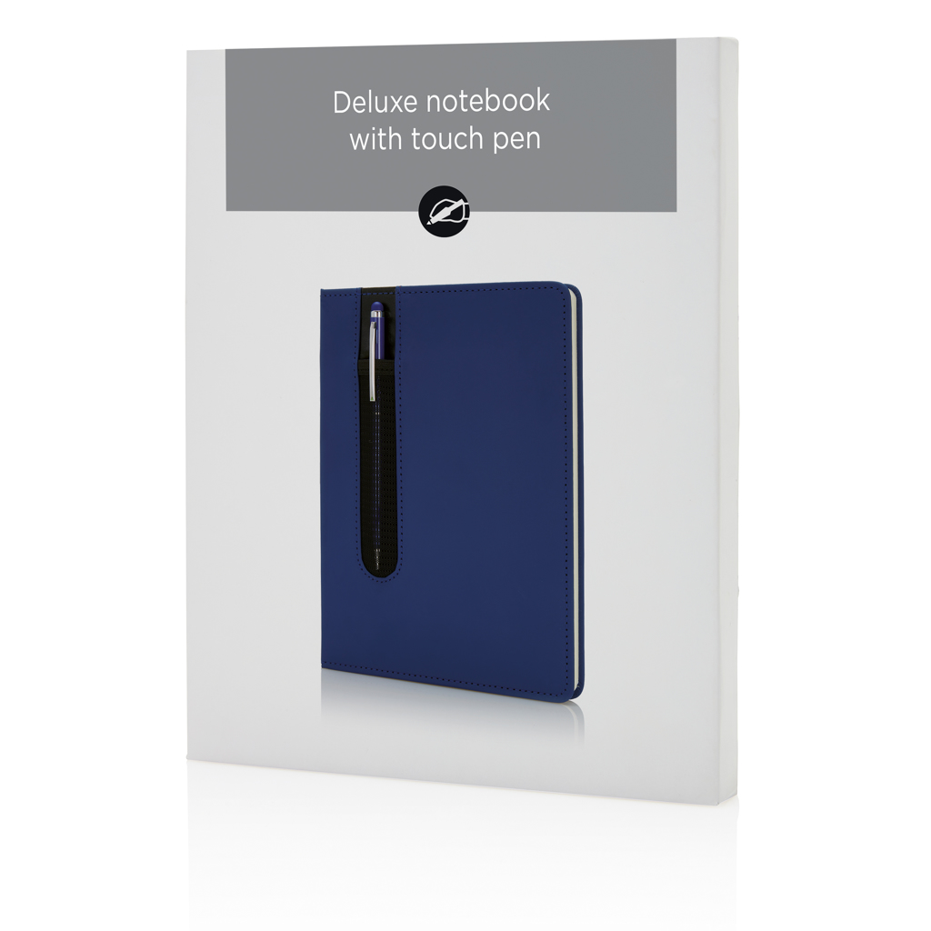 A5 PU-Notizbuch mit Metall-Stylus-Stift, XD Collection (lasergravierbar) A5 PU-Notizbuch mit Metall-Stylus-Stift, XD Collection (lasergravierbar)