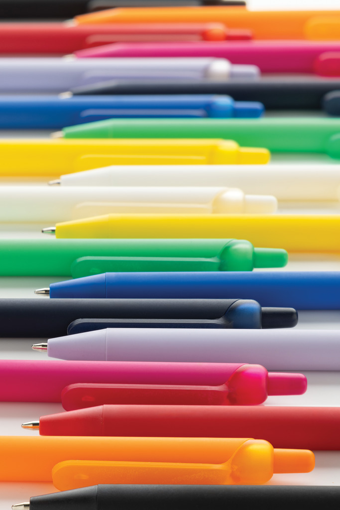 GRS-zertifizierter Kugelschreiber recyceltes ABS, blau GRS-zertifizierter Kugelschreiber recyceltes ABS, blau