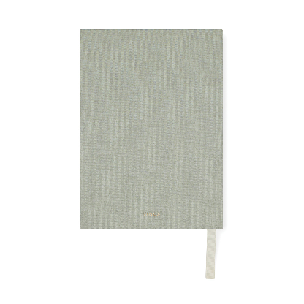 VINGA Mind Notizbuch A5 mit 73 % GRS-Recyclingpapier, bedruckbar