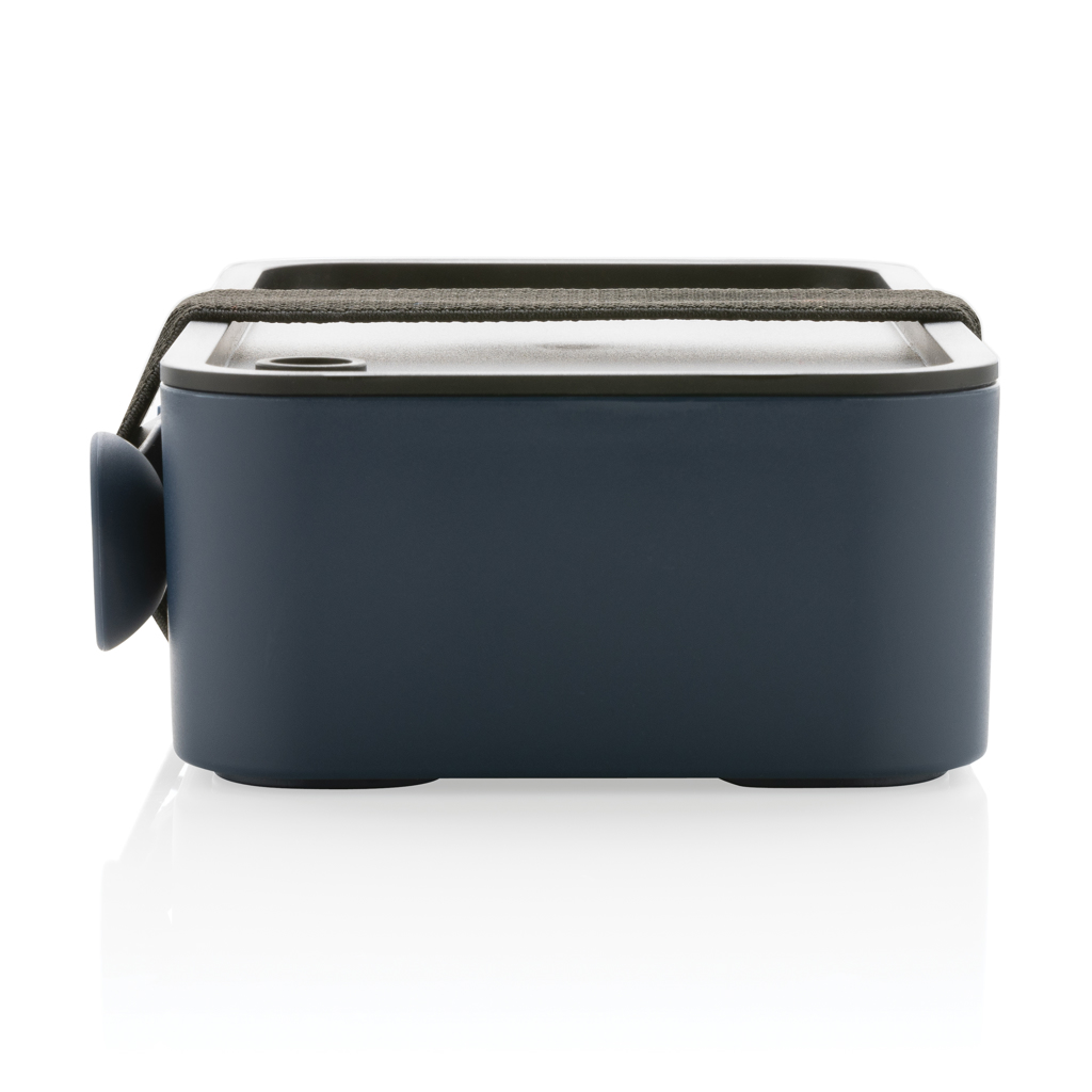 XD Collection GRS RPP Lunchbox mit Göffel 1,2 L bedruckbar XD Collection GRS RPP Lunchbox mit Göffel 1,2 L bedruckbar