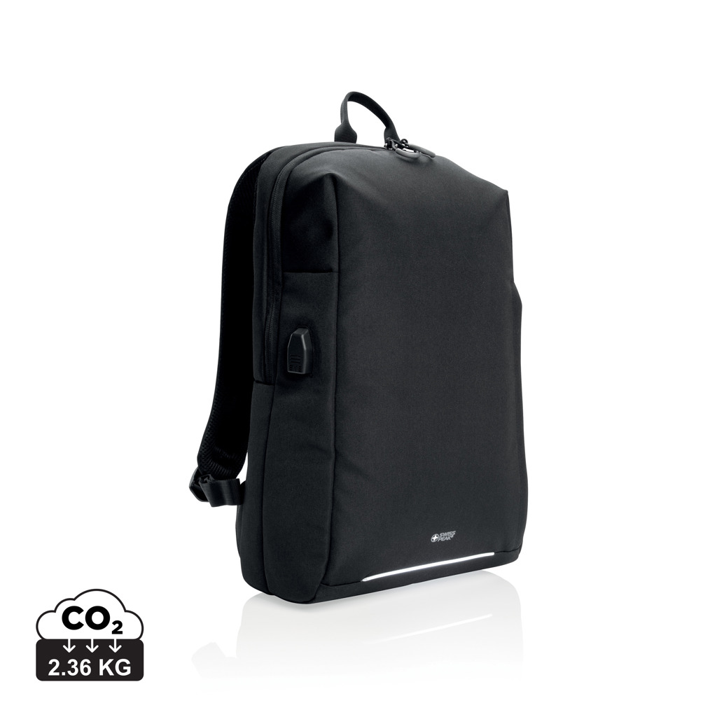 Swiss Peak AWARE Laptop-Rucksack 15,6 Zoll mit RFID und USB-A