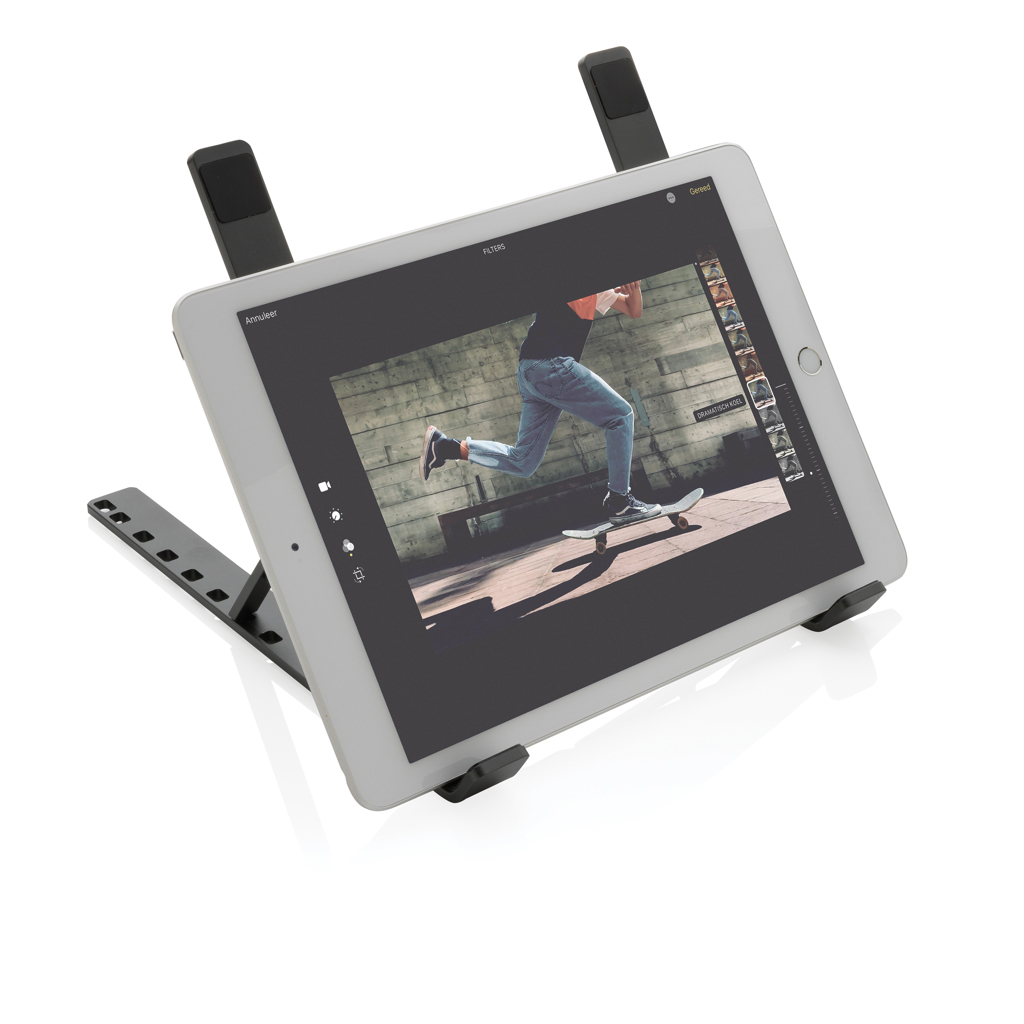 Terra RCS Aluminium-Stand, faltbar & ergonomisch – Ideal für Events mit Logo