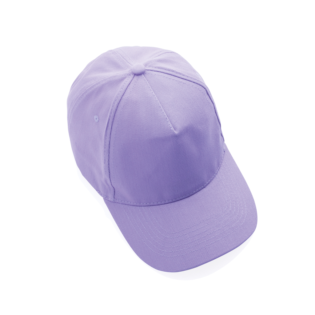 XD Collection Impact 5-Panel Cap aus 280 g/m² rCotton mit AWARE™ Tracer