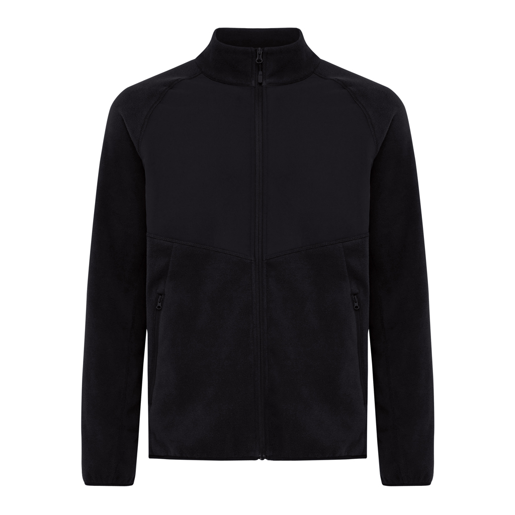 iqoniq Talung Mikrofleece-Jacke aus 100% recyceltem Polyester (Unisex) mit Logo-Veredelung iqoniq Talung Mikrofleece-Jacke aus 100% recyceltem Polyester (Unisex) mit Logo-Veredelung
