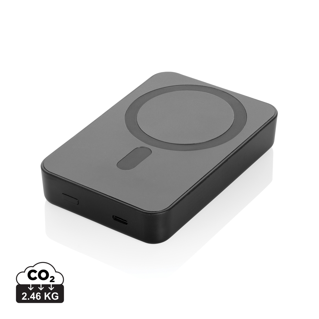 Amporia Powerbank 10.000 mAh magnetisch (RCS recyceltes ABS)