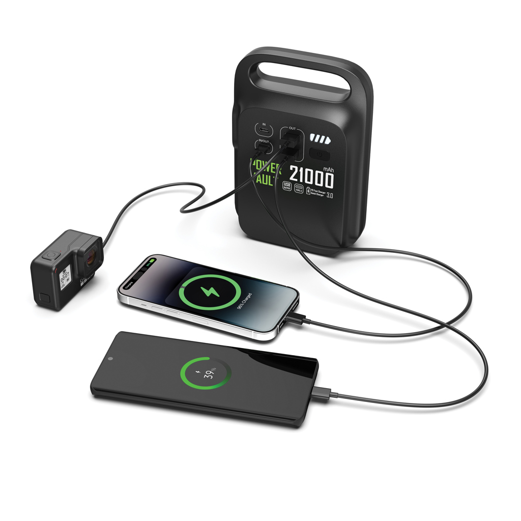 PowerVault Pro 21K RCS ABS Powerstation mit LED – Perfekter Event-Begleiter