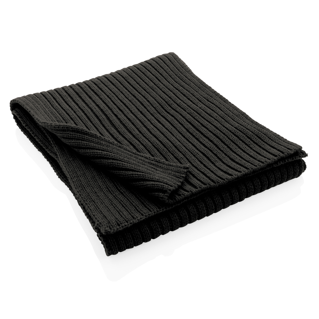 XD Collection Impact AWARE Polylana Strickschal 180x25 cm — bestickbar XD Collection Impact AWARE Polylana Strickschal 180x25 cm — bestickbar