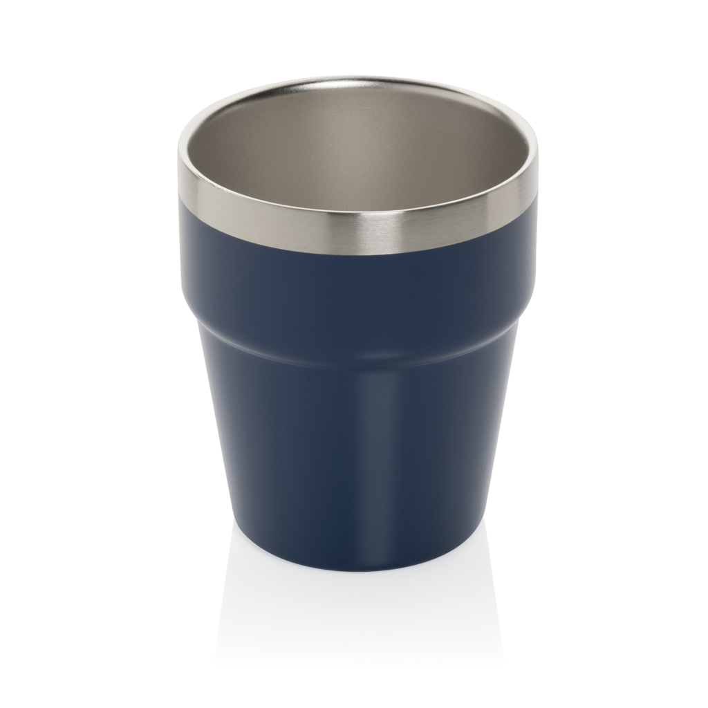 Clark Doppelwandige RCS Kaffeetasse 300 ml aus recyceltem Edelstahl