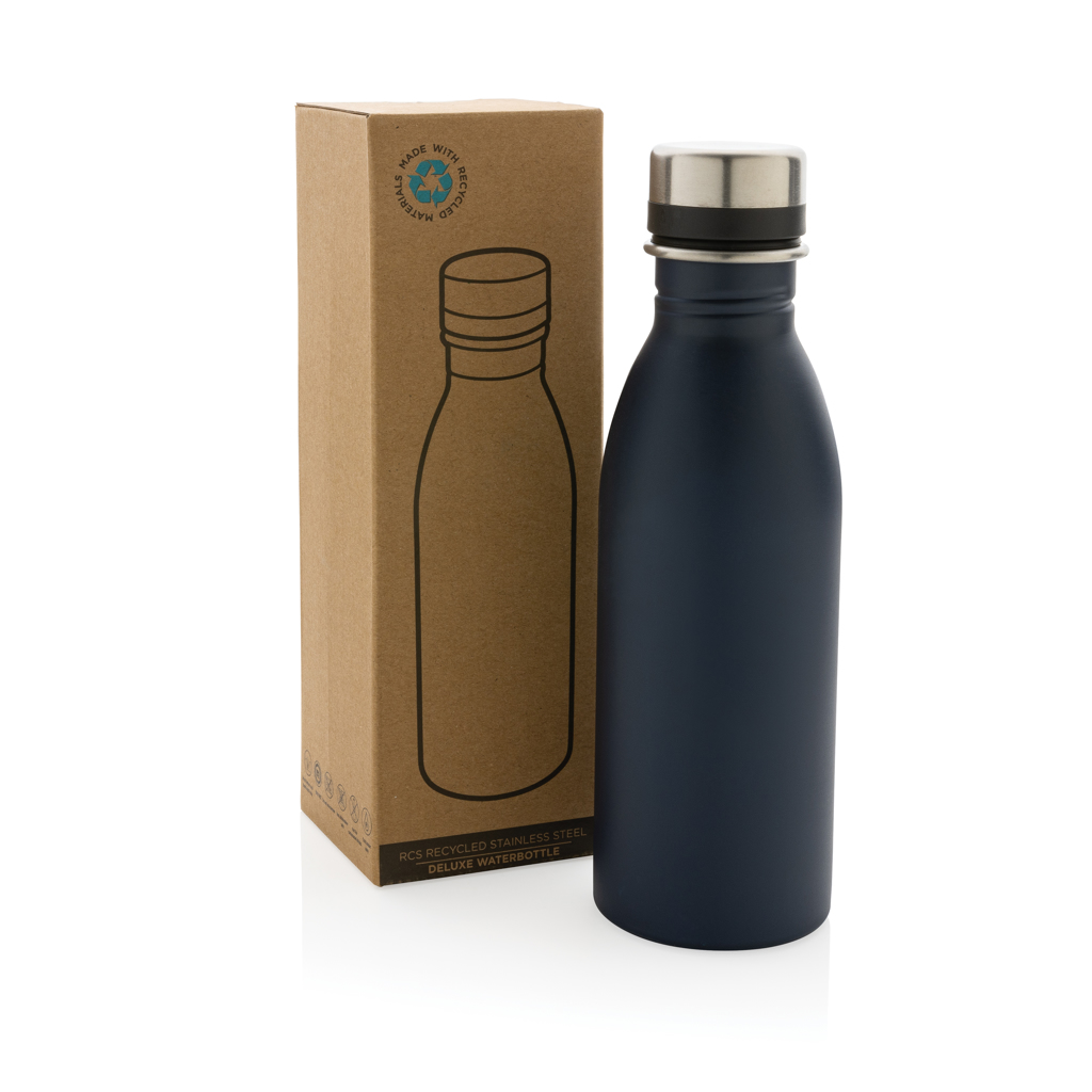 XD Collection Deluxe Wasserflasche 500 ml aus RCS-recyceltem Edelstahl XD Collection Deluxe Wasserflasche 500 ml aus RCS-recyceltem Edelstahl