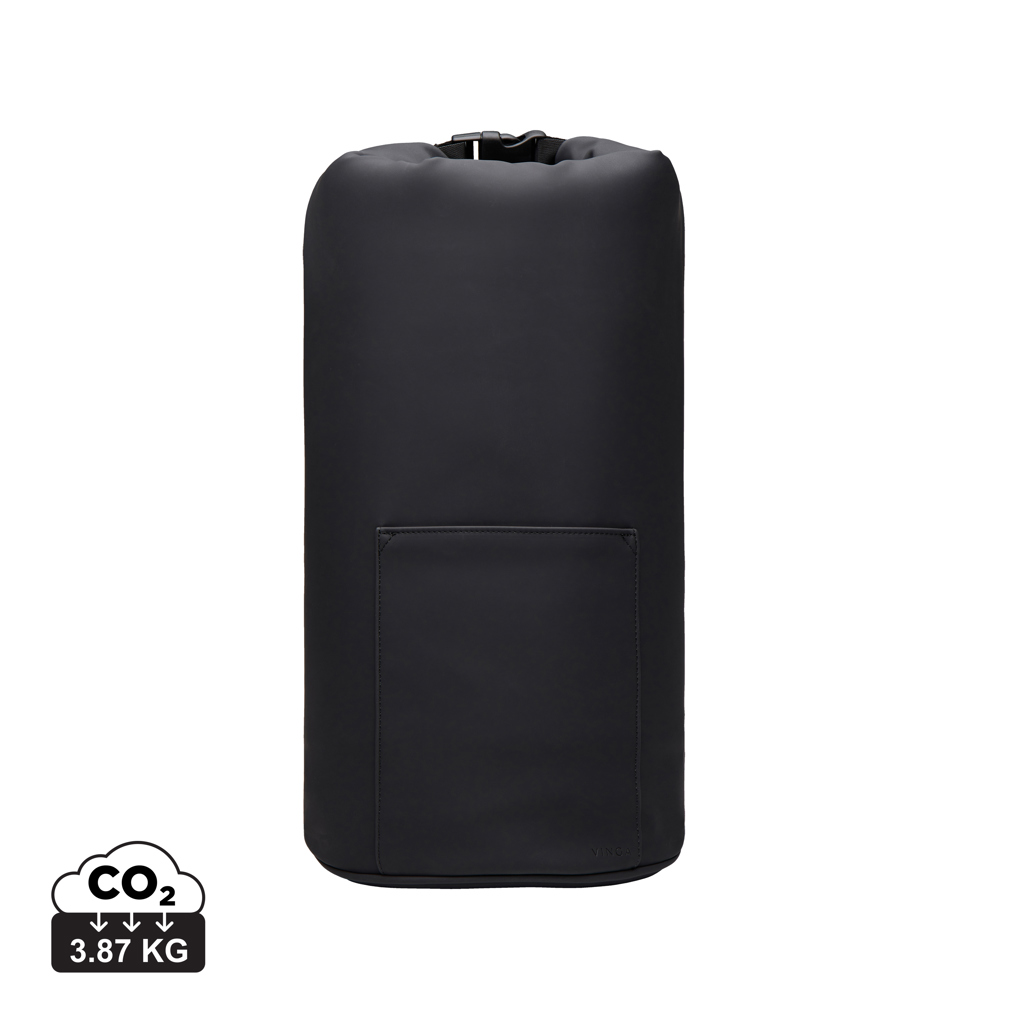 VINGA Baltimore RCS Roll-Top Kühltasche, 23 % Recycling-Polyester, bedruckbar