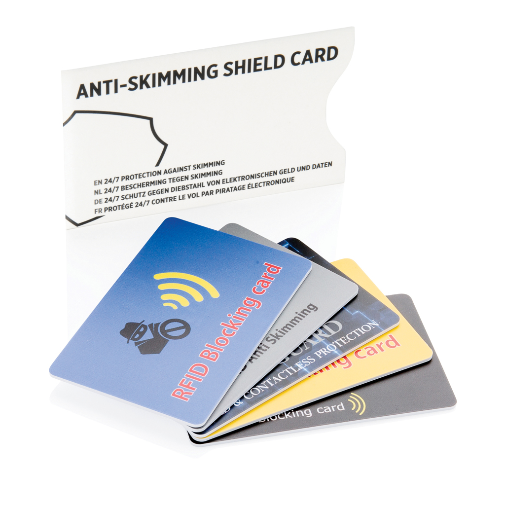 XD Collection RFID Anti-Skimming-Karte mit aktivem Störchip – bedruckbar