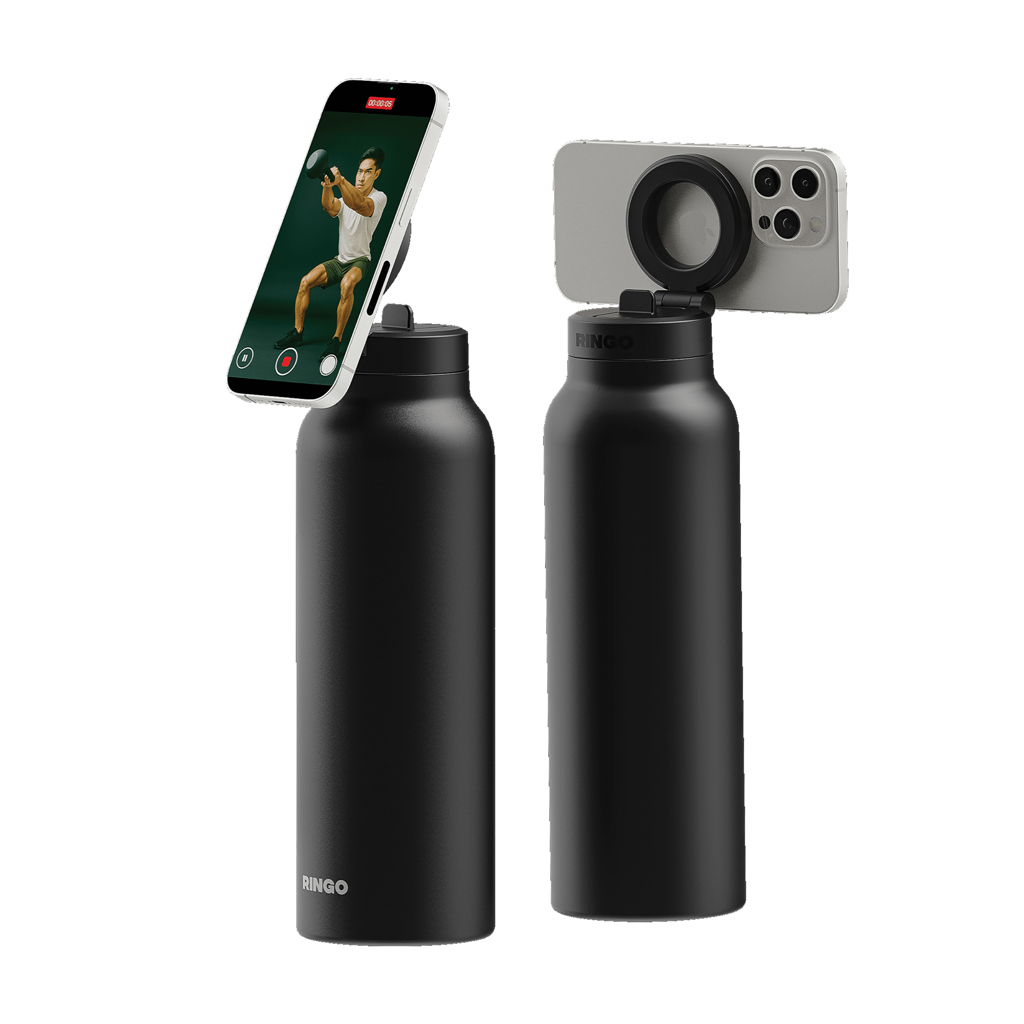Ringo Pro Thermoflasche 710 ml mit MagSafe-Handyhalterung – gravierbar und bedruckbar Ringo Pro Thermoflasche 710 ml mit MagSafe-Handyhalterung – gravierbar und bedruckbar