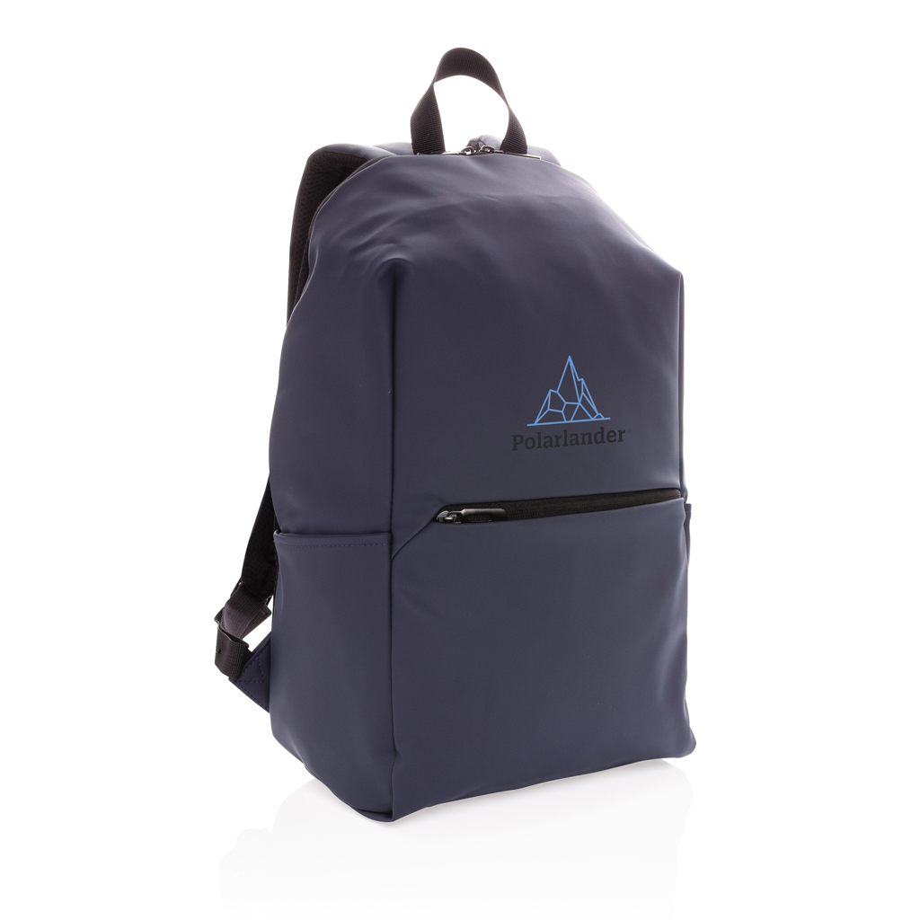 XD Collection Schicker PU Laptop-Rucksack 15,6 Zoll – bedruckbar