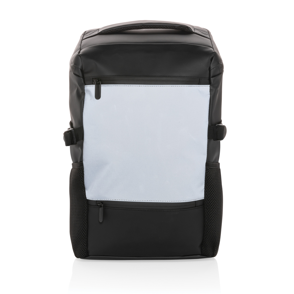 XD Collection Reflektierender Laptop-Rucksack 15,6 Zoll mit Easy-Access-Fach