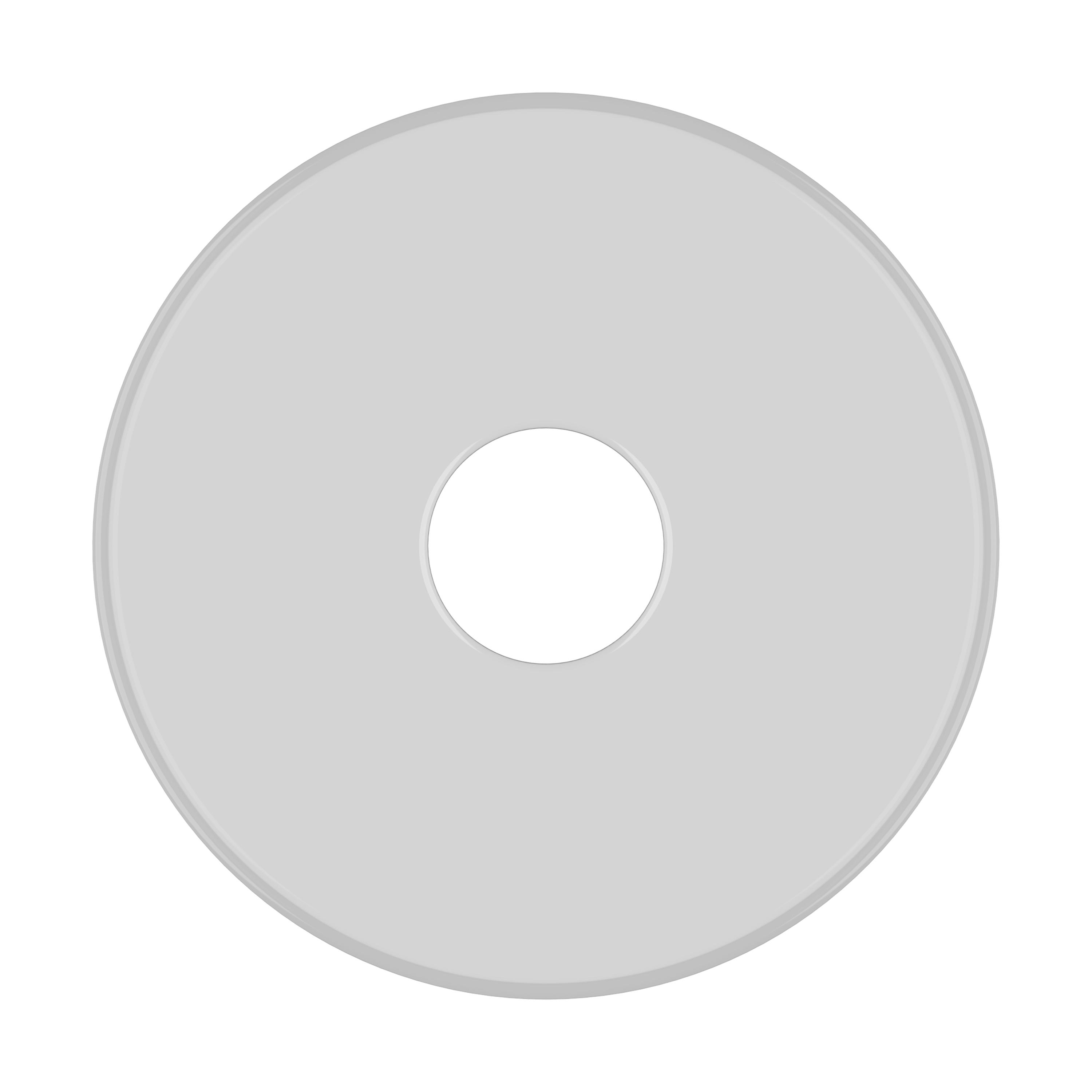Einkaufswagenchip "1 Euro" – TopView_Transparent_1 Einkaufswagenchip "1 Euro"