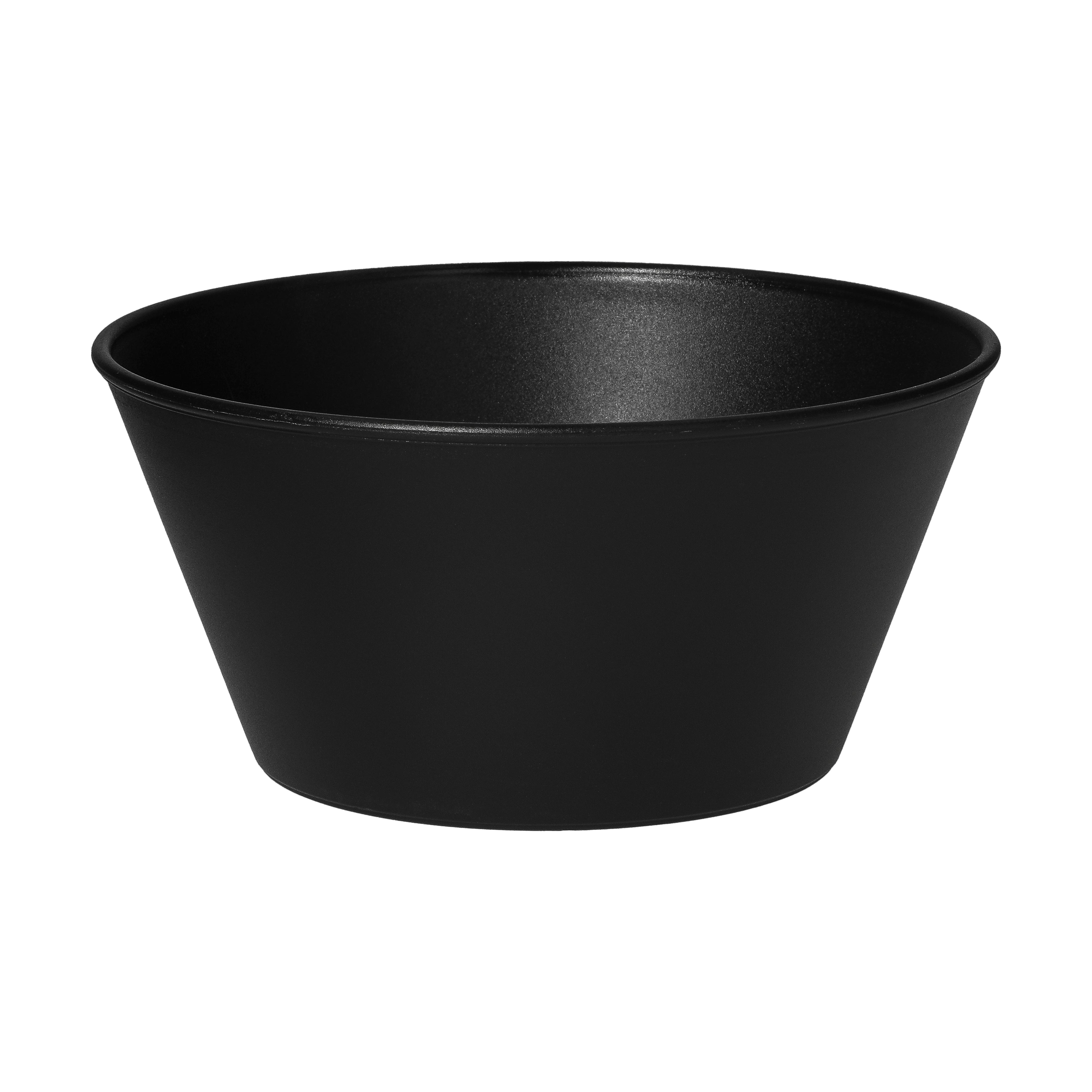 Mehrwegbecher "ToGo", 620 ml – schlichtes schwarz