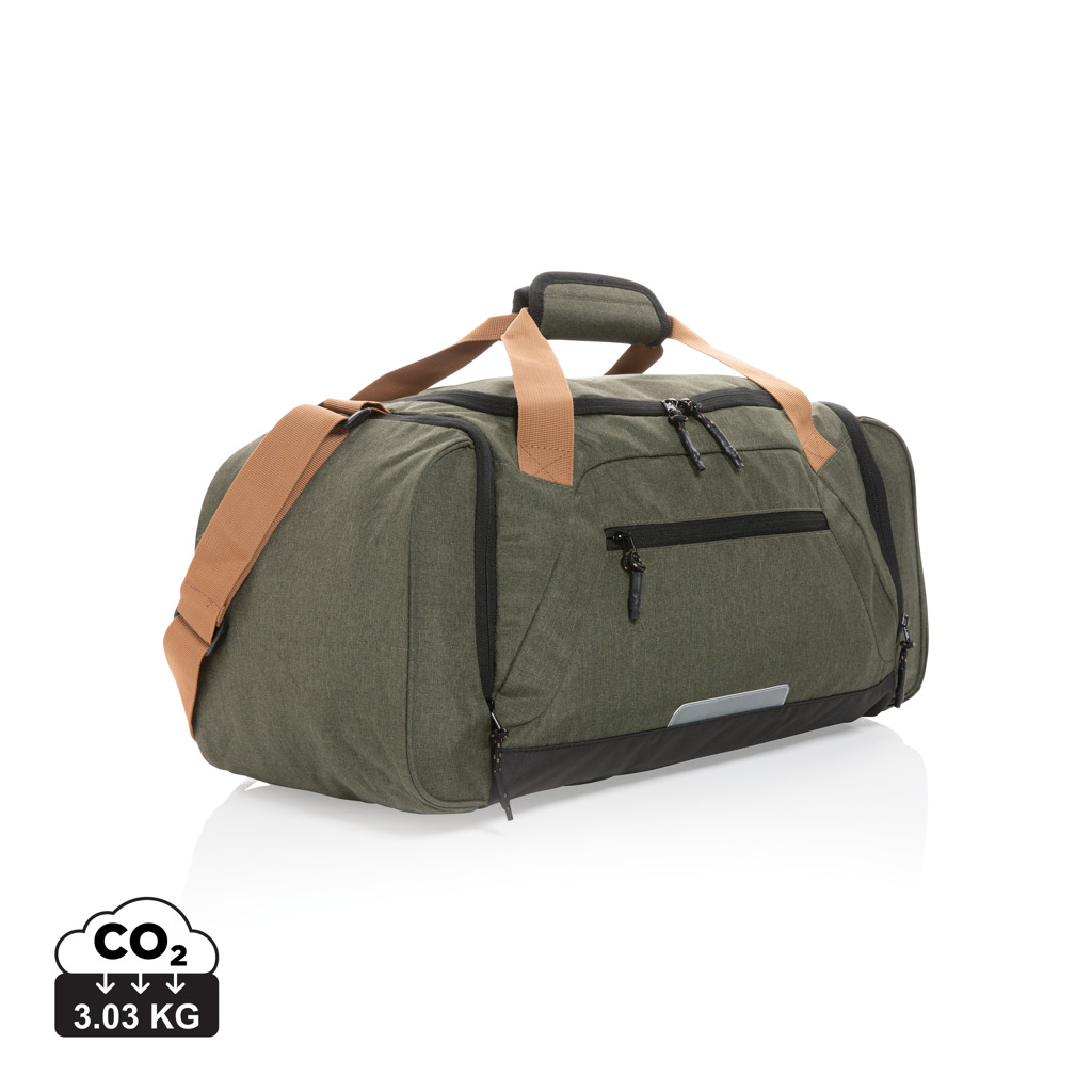 XD Collection Impact AWARE Wochenendtasche aus recyceltem PET-Polyester, bedruckbar XD Collection Impact AWARE Wochenendtasche aus recyceltem PET-Polyester, bedruckbar