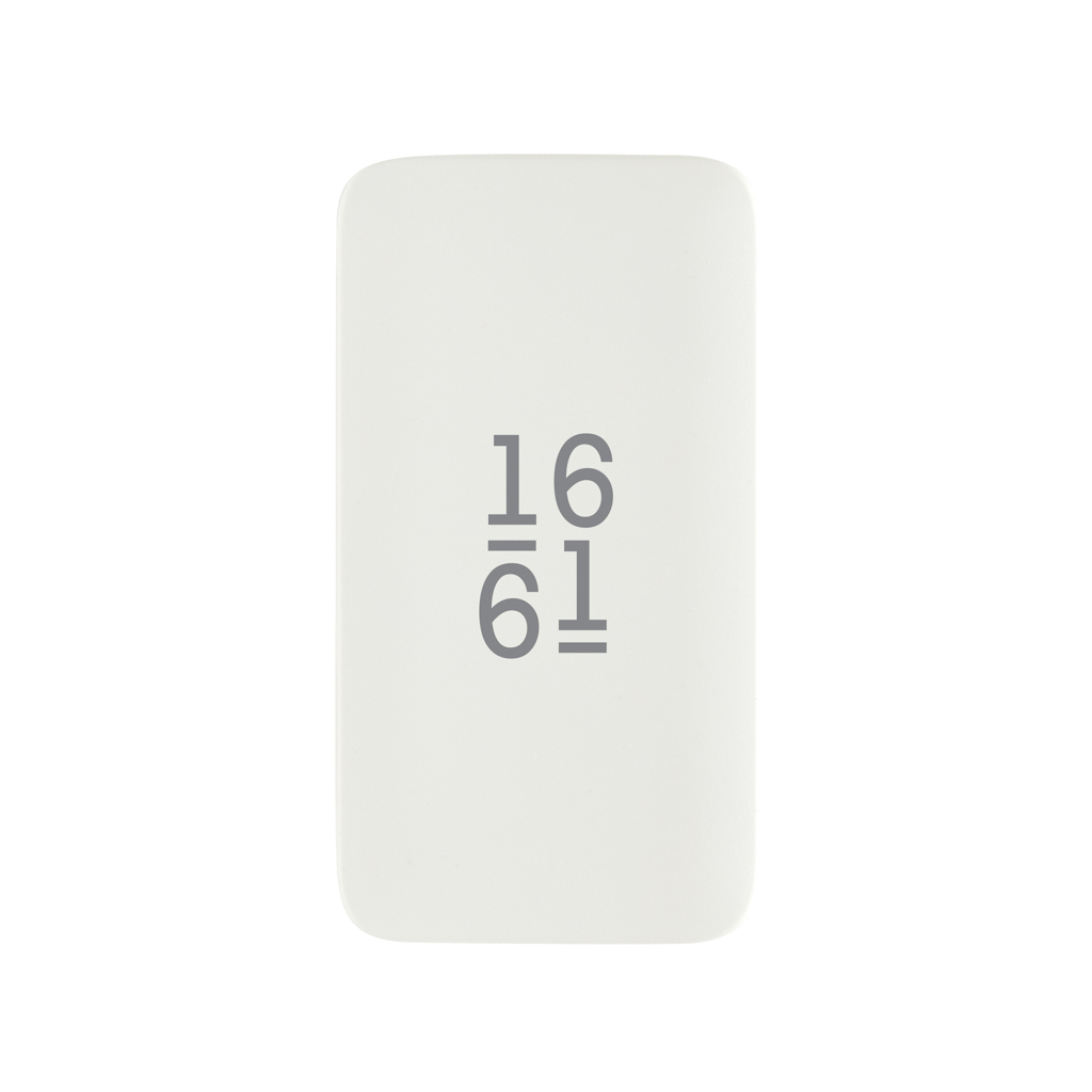 XD Collection Fluxo flaches 65W GaN-Ladegerät mit Stecker-Adaptern, bedruckbar