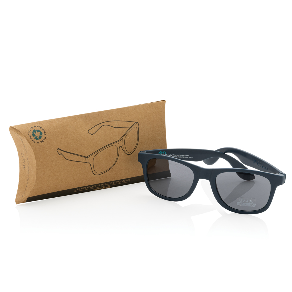 XD Collection Sonnenbrille aus 100 % recyceltem PP, RCS-zertifiziert, UV 400