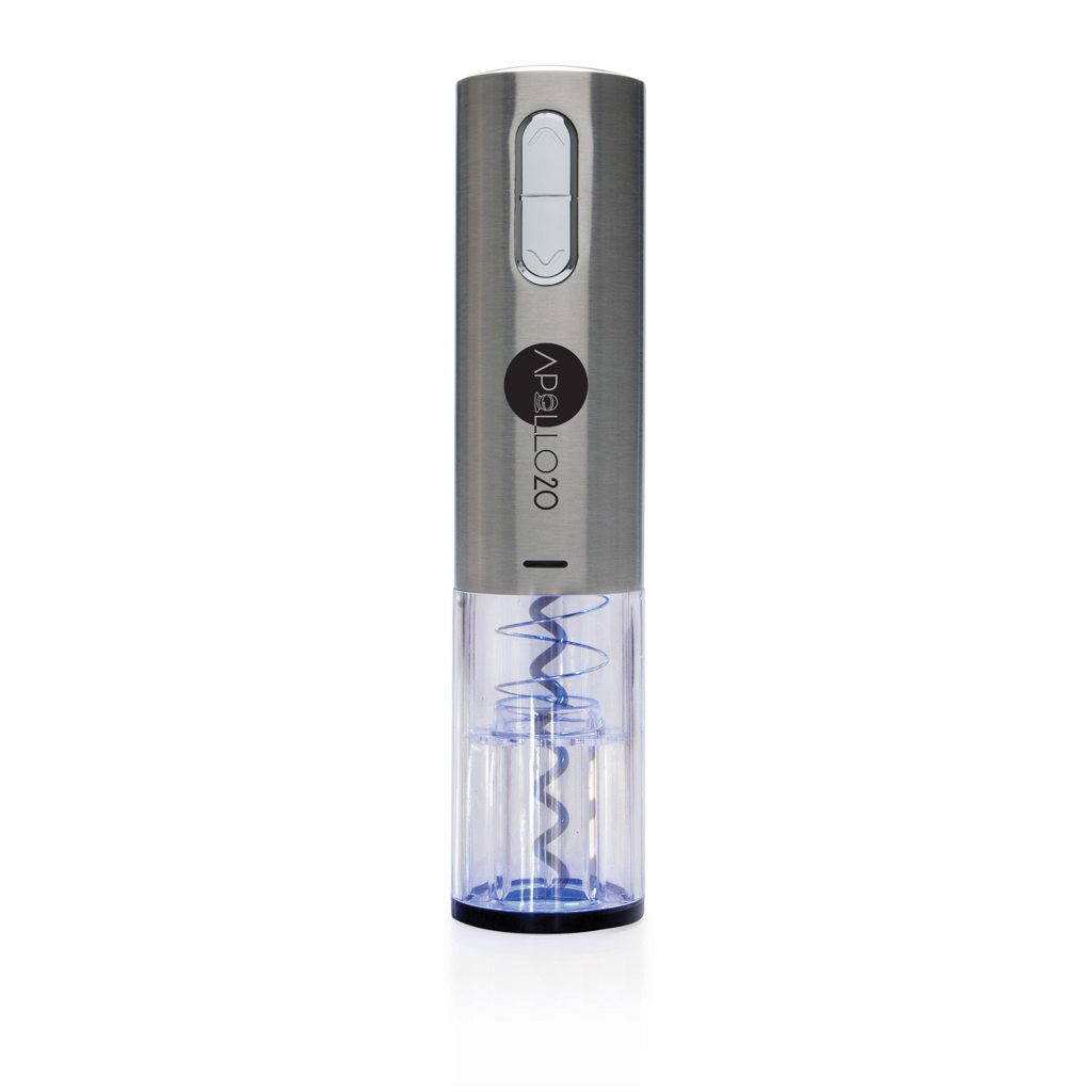 XD Collection Elektrischer Weinöffner USB-aufladbar mit LED-Licht — veredelbar mit Tampondruck oder Lasergravur