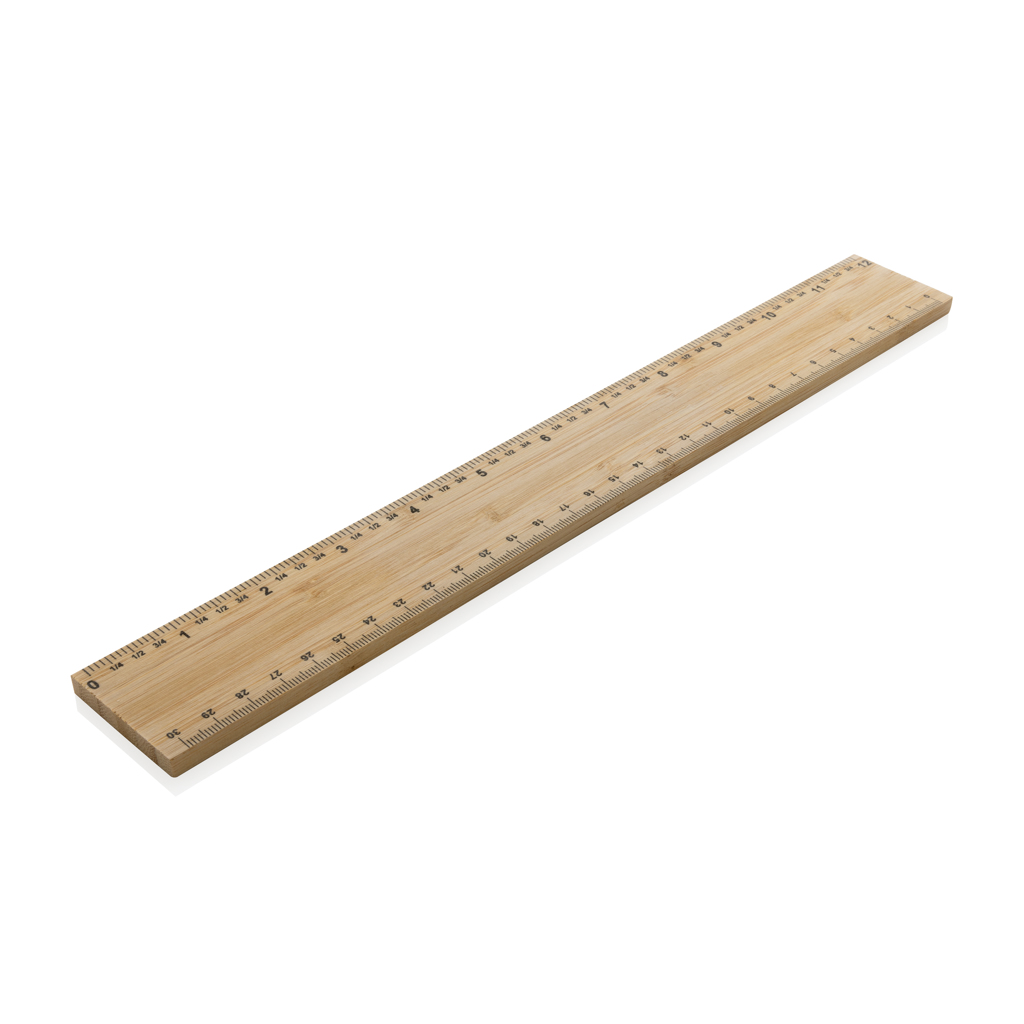 Timberson Bambuslineal 30 cm aus FSC®-Bambus, doppelseitig — XD Collection Timberson Bambuslineal 30 cm aus FSC®-Bambus, doppelseitig — XD Collection