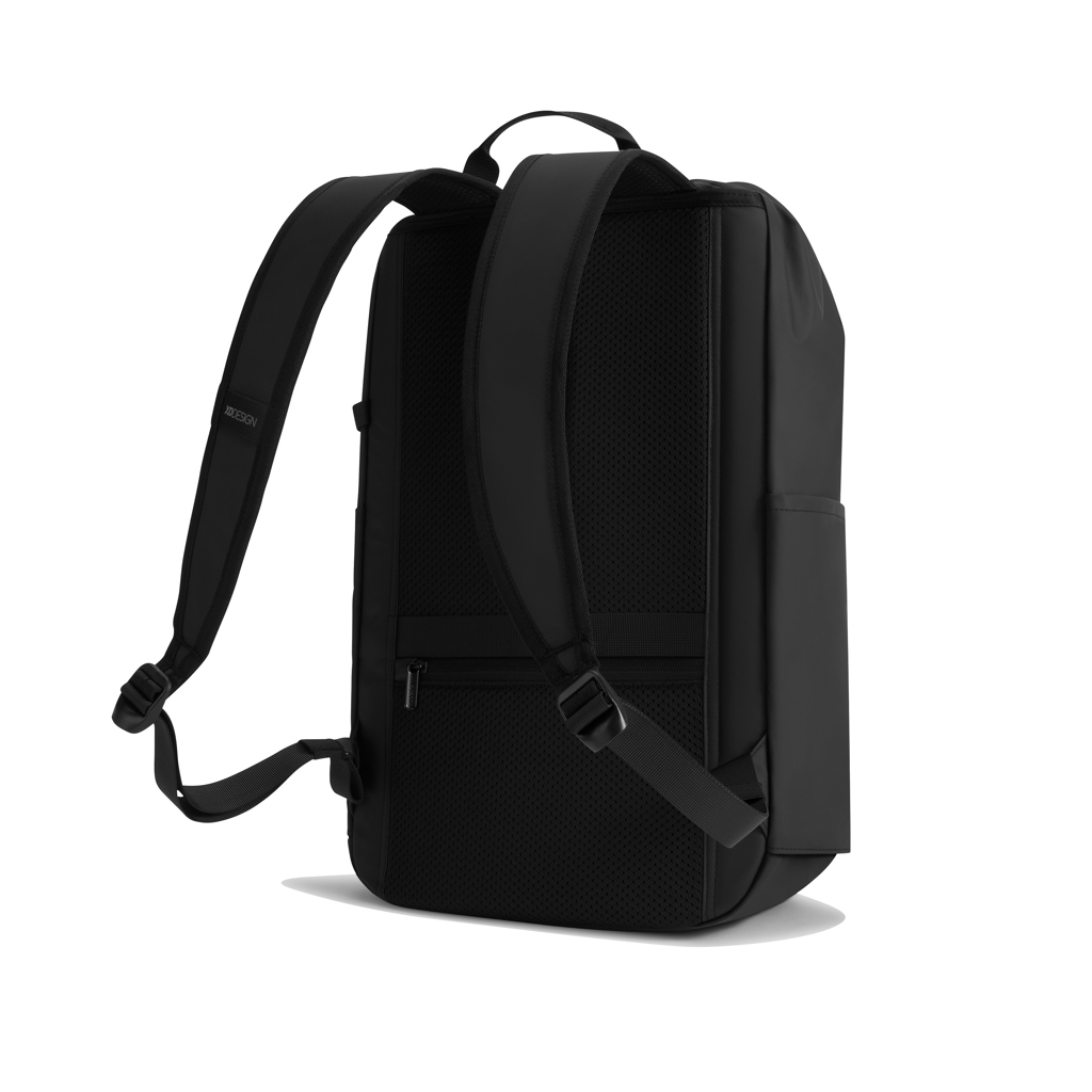 XD Design Urban Anti-Diebstahl-Rucksack mit 16-Zoll-Laptopfach, recyceltes Polyester