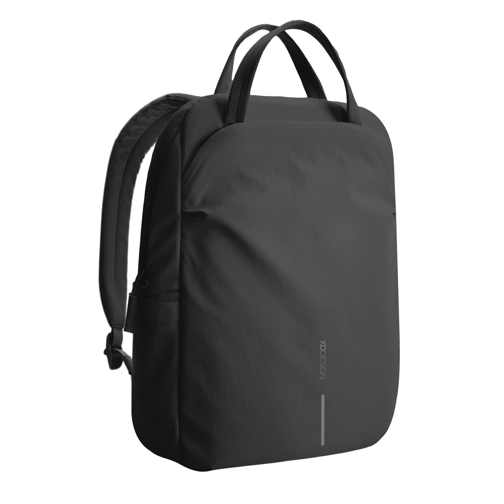 XD Design Soft Tote Rucksack mit Anti-Diebstahl-Duo-Zipper aus recyceltem Nylon