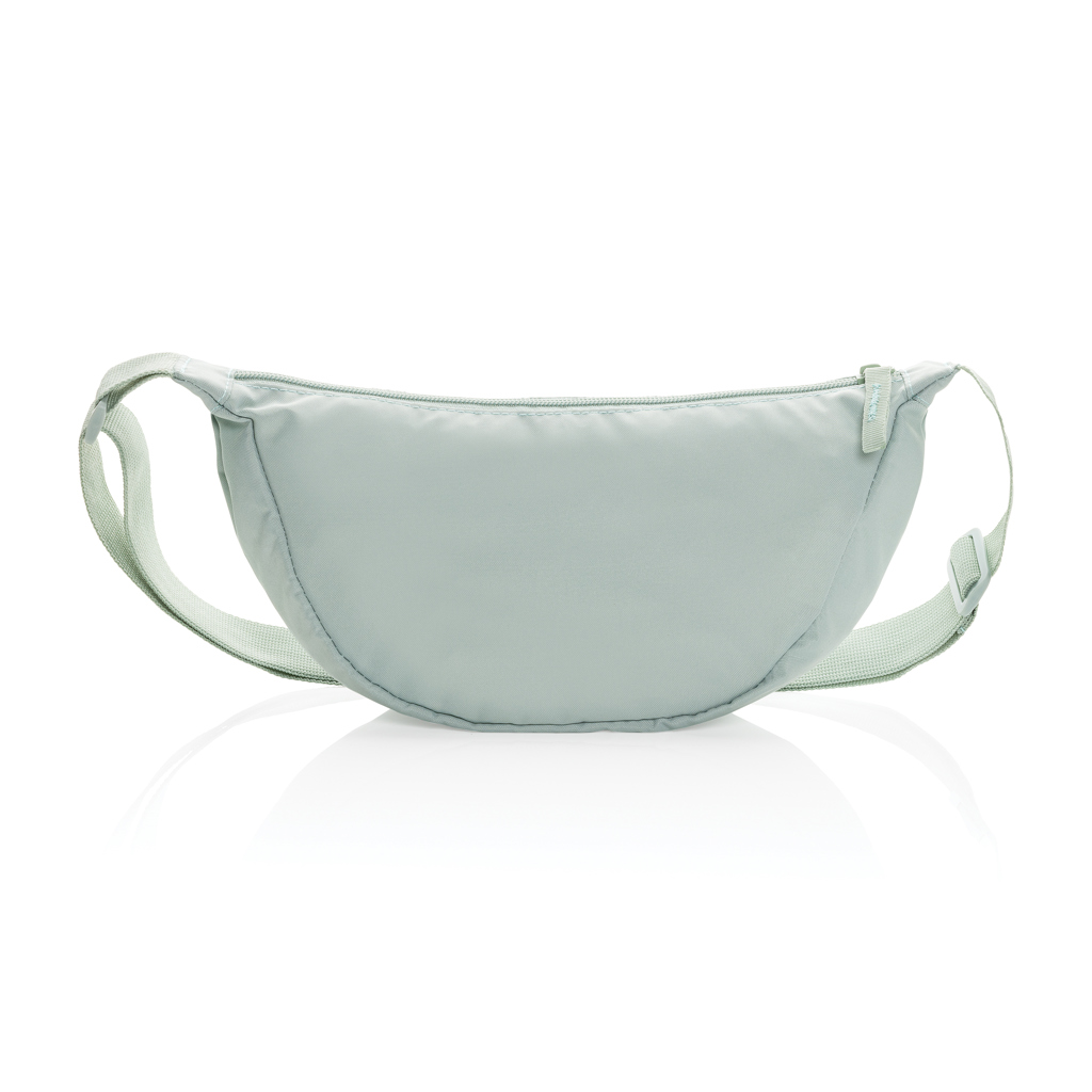 XD Collection Crescent AWARE RPET Sling-Tasche, recyceltes Polyester, bedruckbar XD Collection Crescent AWARE RPET Sling-Tasche, recyceltes Polyester, bedruckbar