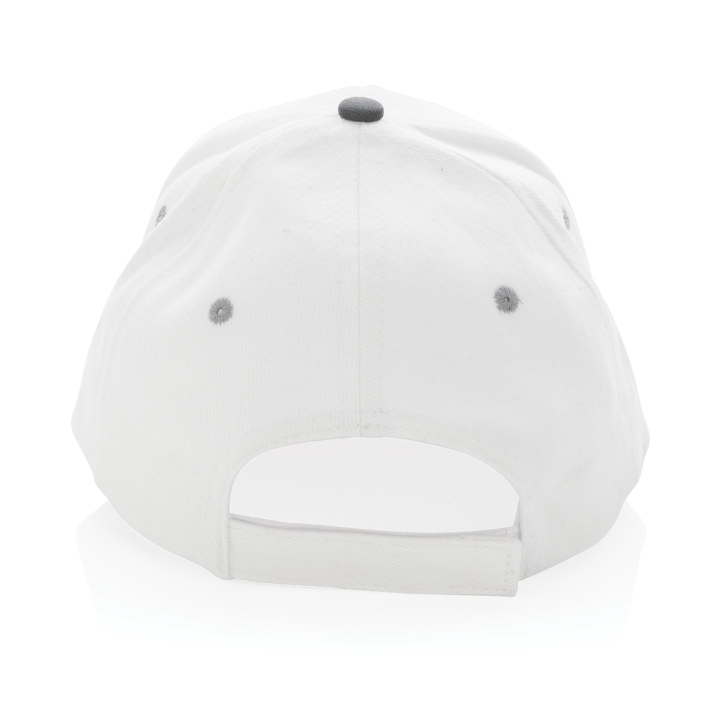 XD Collection Impact AWARE 6-Panel-Cap aus rCotton und rPET, bestickbar