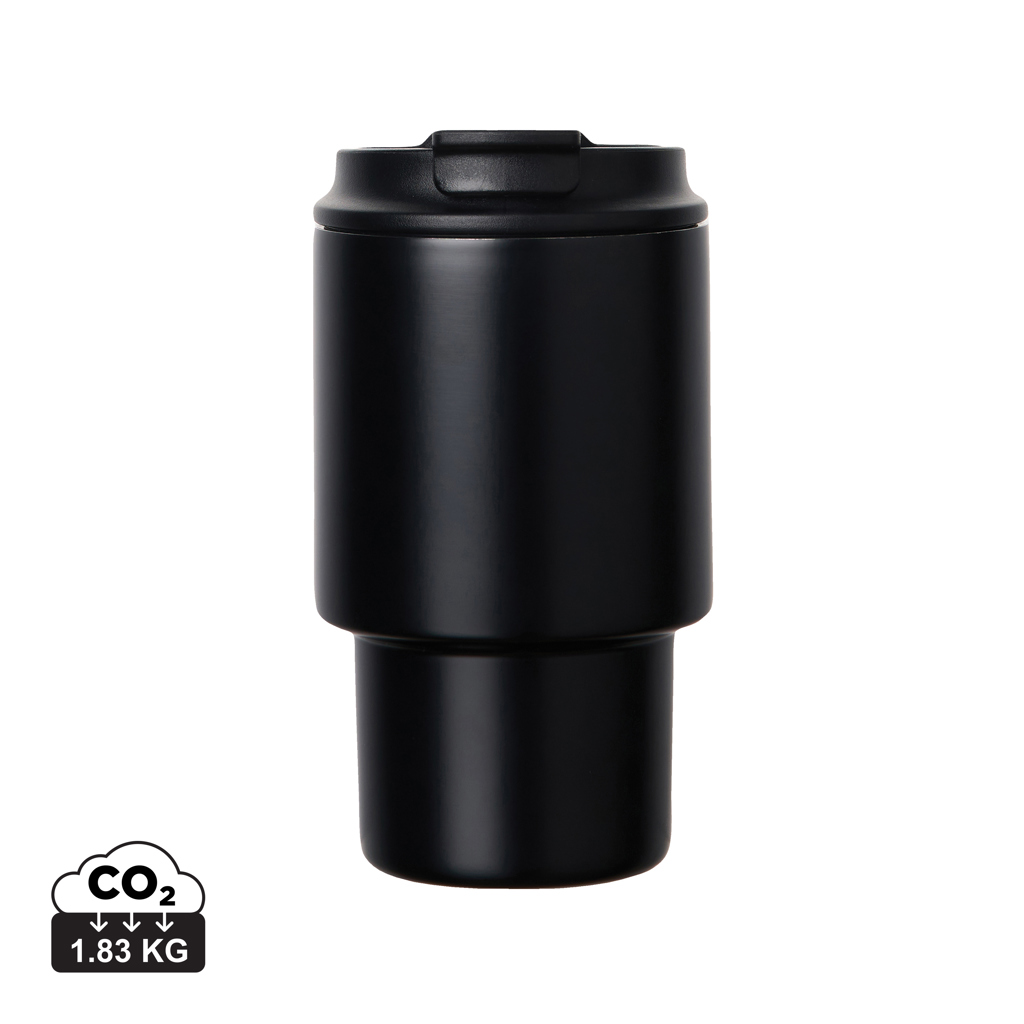 VINGA Nagano RCS To-Go-Becher 350 ml, doppelwandig vakuumisoliert, mit Logo veredelbar