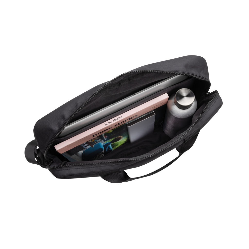 Swiss Peak Aware rPET Laptoptasche 15,6 Zoll – mit Logo veredelbar