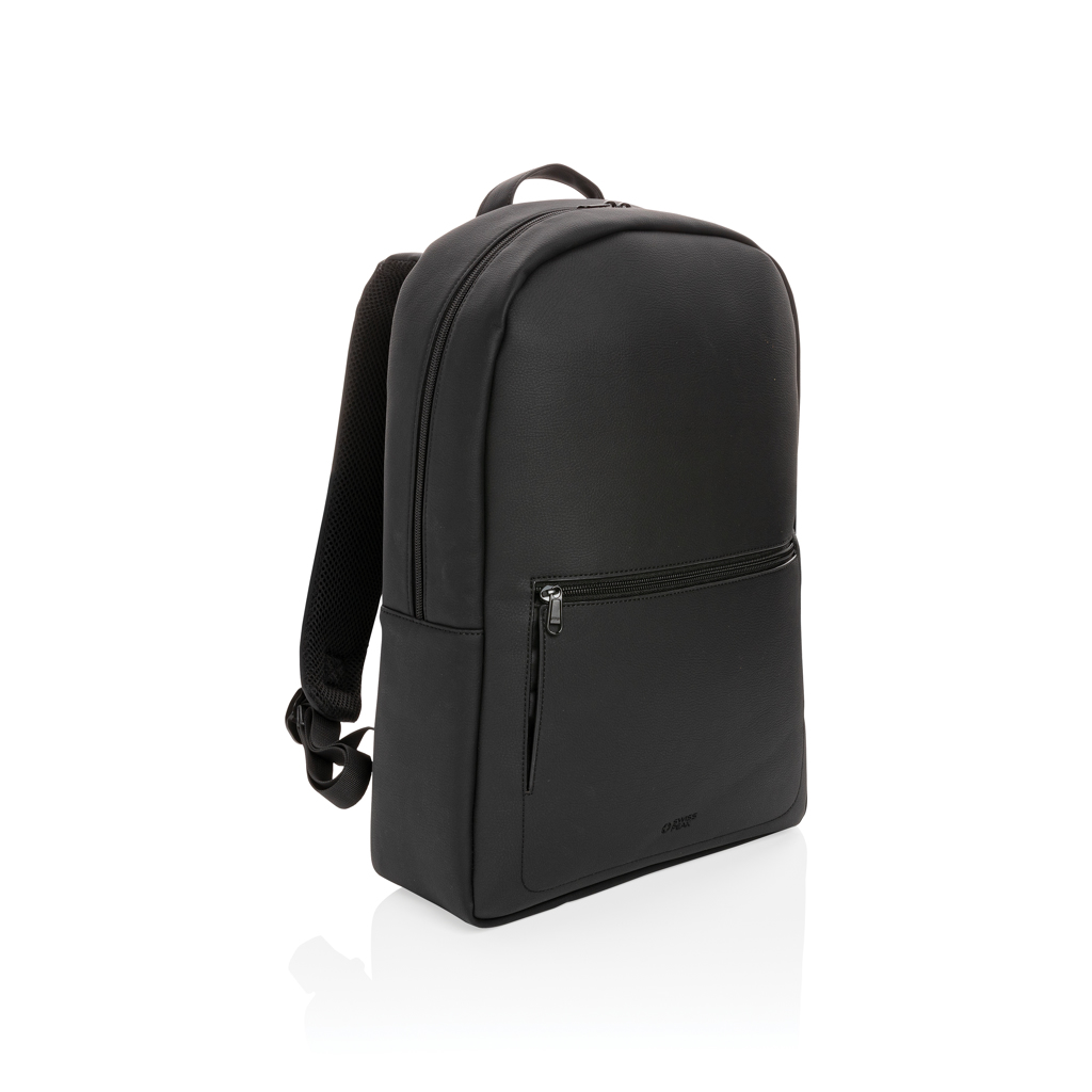 PVC-frei PU Business Laptop-Rucksack 15,6'' schwarz PVC-frei PU Business Laptop-Rucksack 15,6'' schwarz