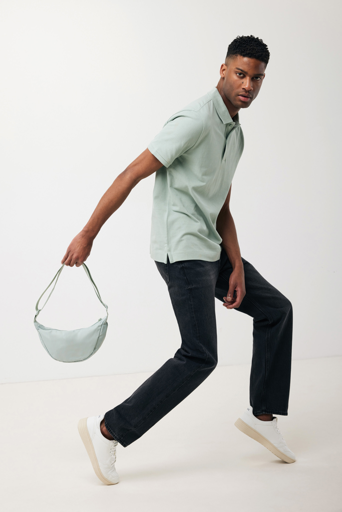 XD Collection Crescent AWARE RPET Sling-Tasche, recyceltes Polyester, bedruckbar XD Collection Crescent AWARE RPET Sling-Tasche, recyceltes Polyester, bedruckbar