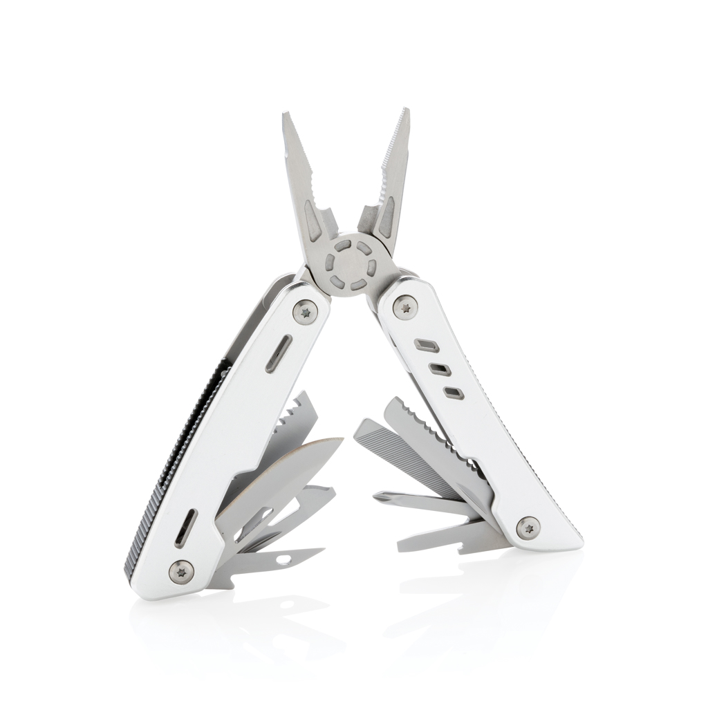Solid Multitool 12-in-1 mit Aluminium-Case, XD Collection Solid Multitool 12-in-1 mit Aluminium-Case, XD Collection