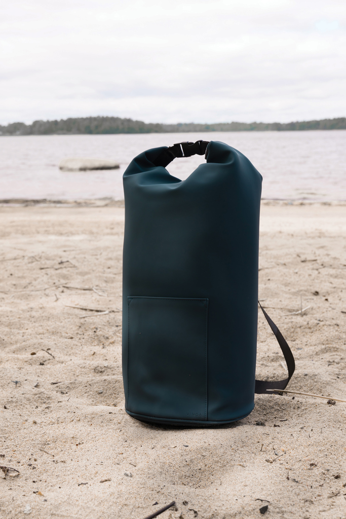 VINGA Baltimore RCS Roll-Top Kühltasche, 23 % Recycling-Polyester, bedruckbar