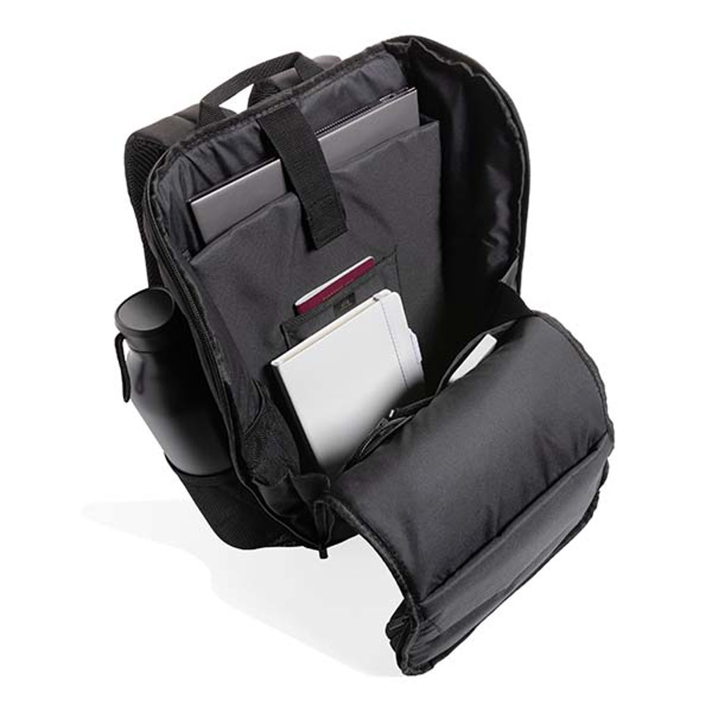 Swiss Peak AWARE Easy Access Laptop-Rucksack 15,6 Zoll aus recyceltem PET Swiss Peak AWARE Easy Access Laptop-Rucksack 15,6 Zoll aus recyceltem PET
