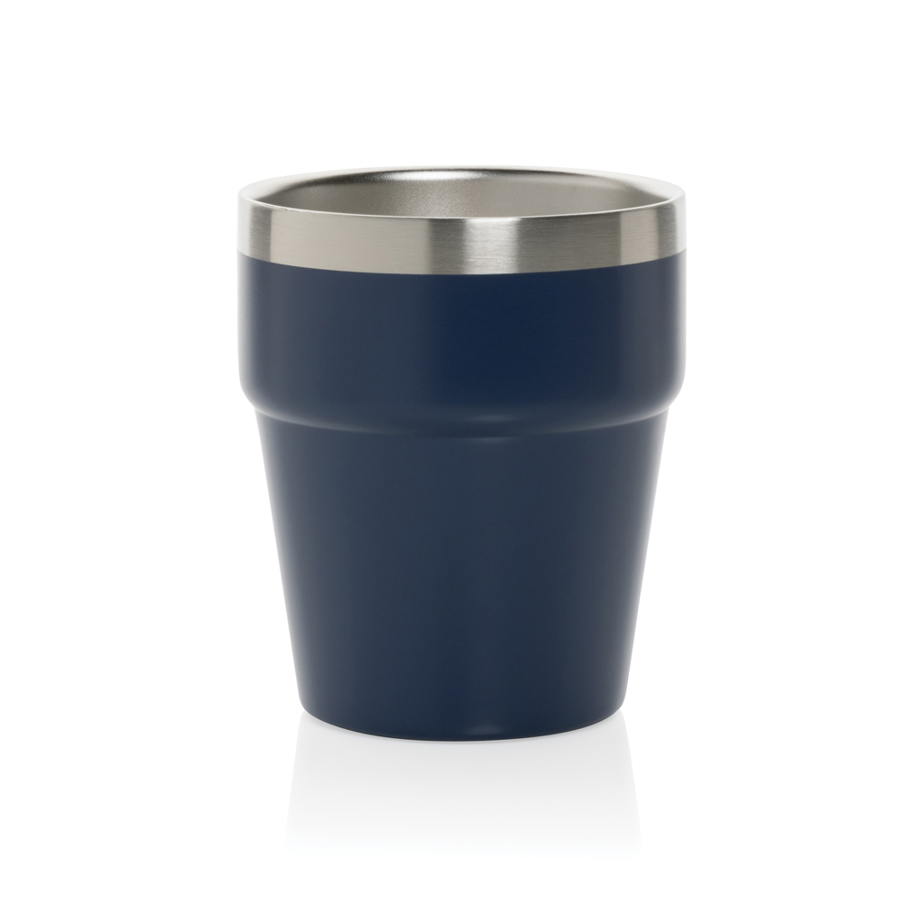 Clark Doppelwandige RCS Kaffeetasse 300 ml aus recyceltem Edelstahl