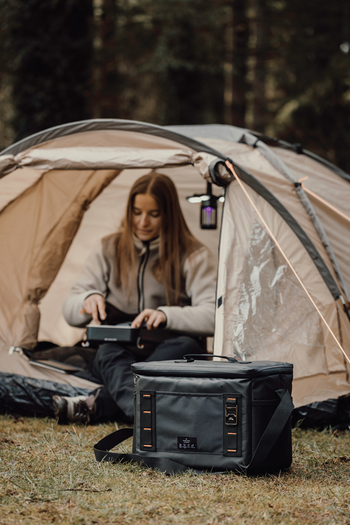 Nordic Drift Storm RCS Kühltasche 20 Liter, schwarz – bedruckbar mit Logo