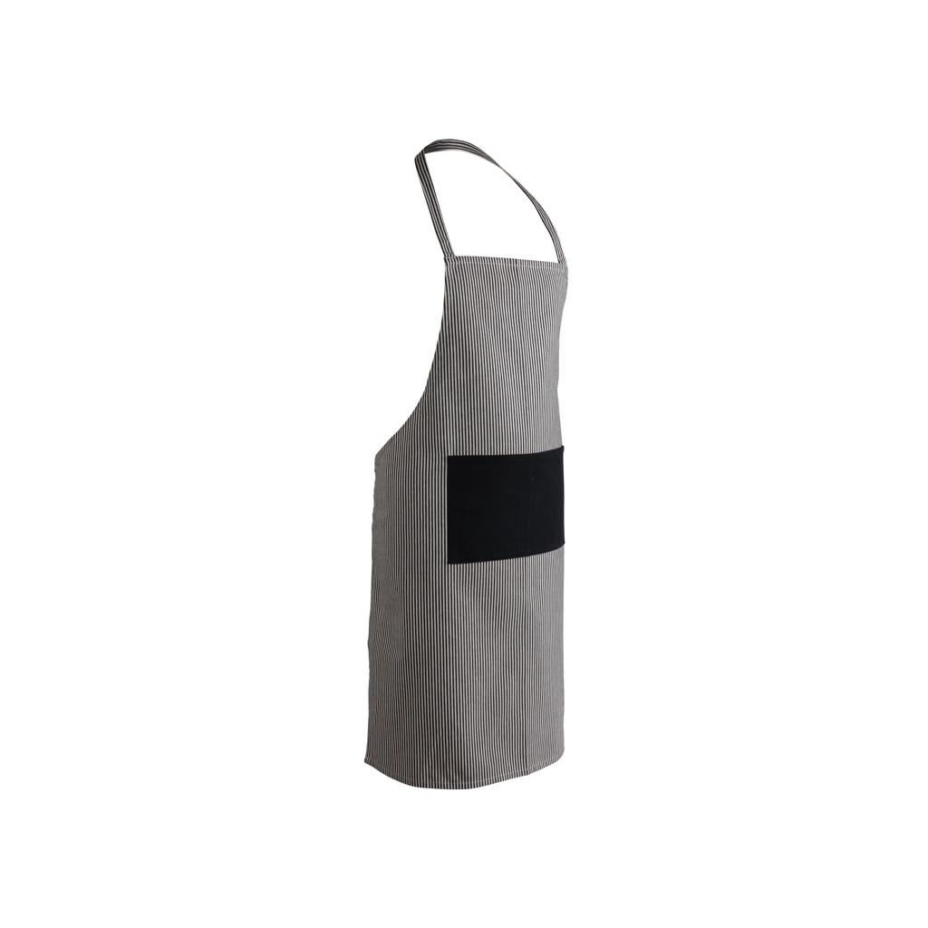 Ukiyo Aware 280gr rCotton Deluxe Schürze, recycelte Baumwolle, schwarz, bedruckbar Ukiyo Aware 280gr rCotton Deluxe Schürze, recycelte Baumwolle, schwarz, bedruckbar