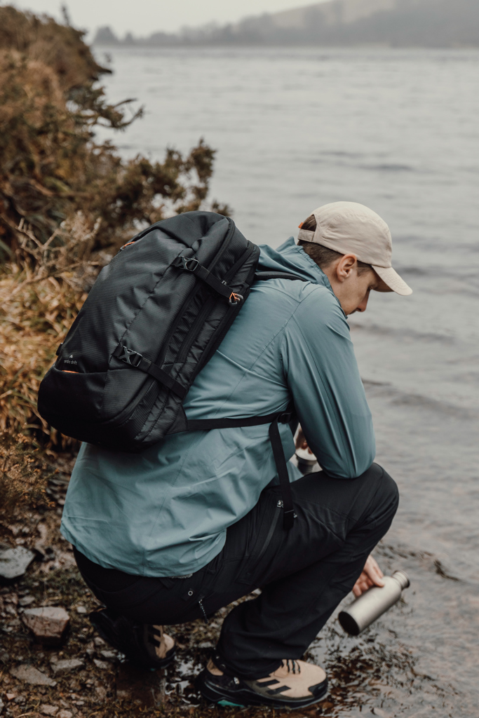 Nordic Drift RCS Traveling Rucksack 25L, recyceltes PET, mit Logo bedruckbar