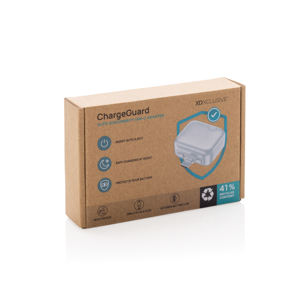 XD Xclusive ChargeGuard USB-C-Adapter mit automatischer Abschaltung, bedruckbar