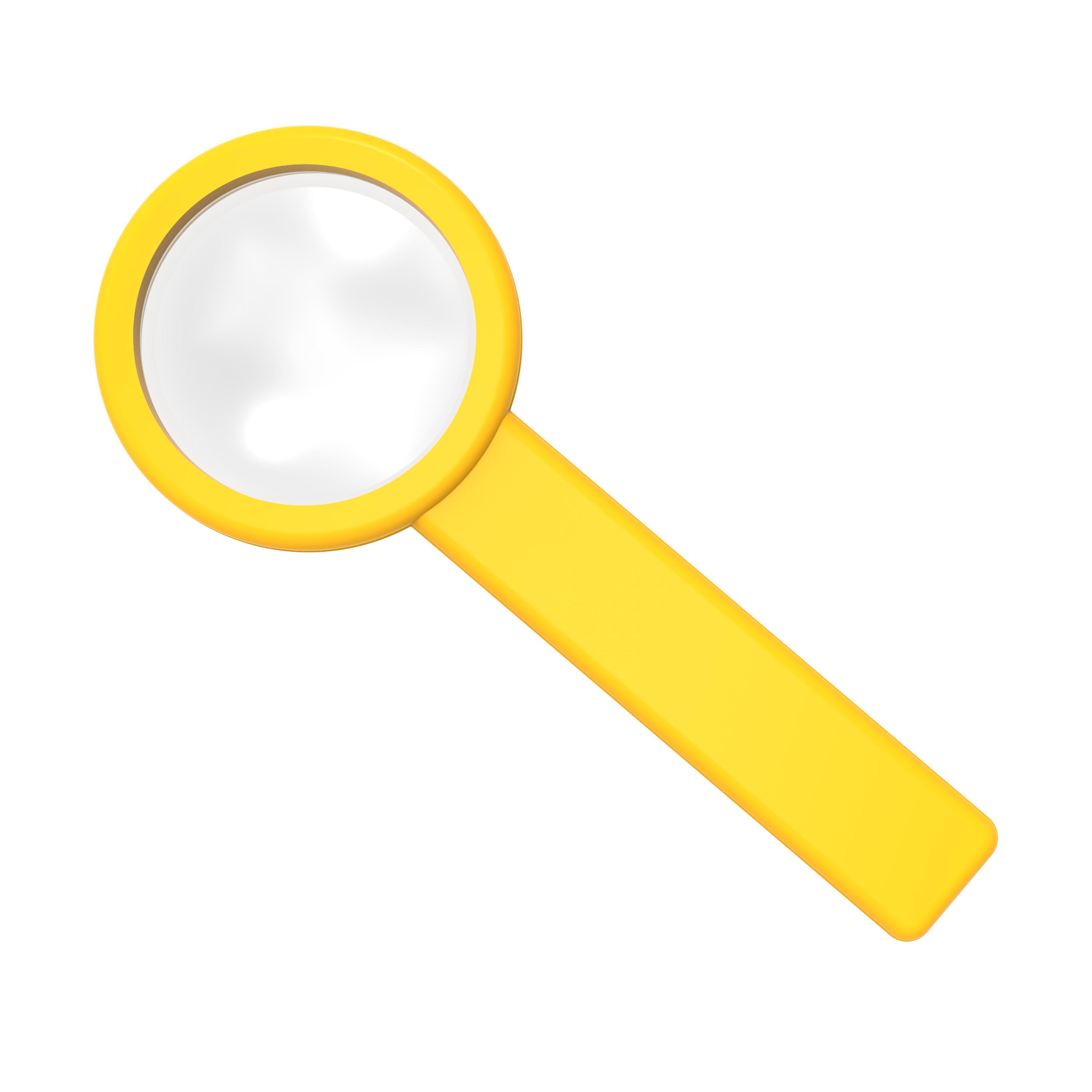 Stiellupe "Handle 5 x" – standard-gelb Stiellupe "Handle 5 x" – standard-gelb