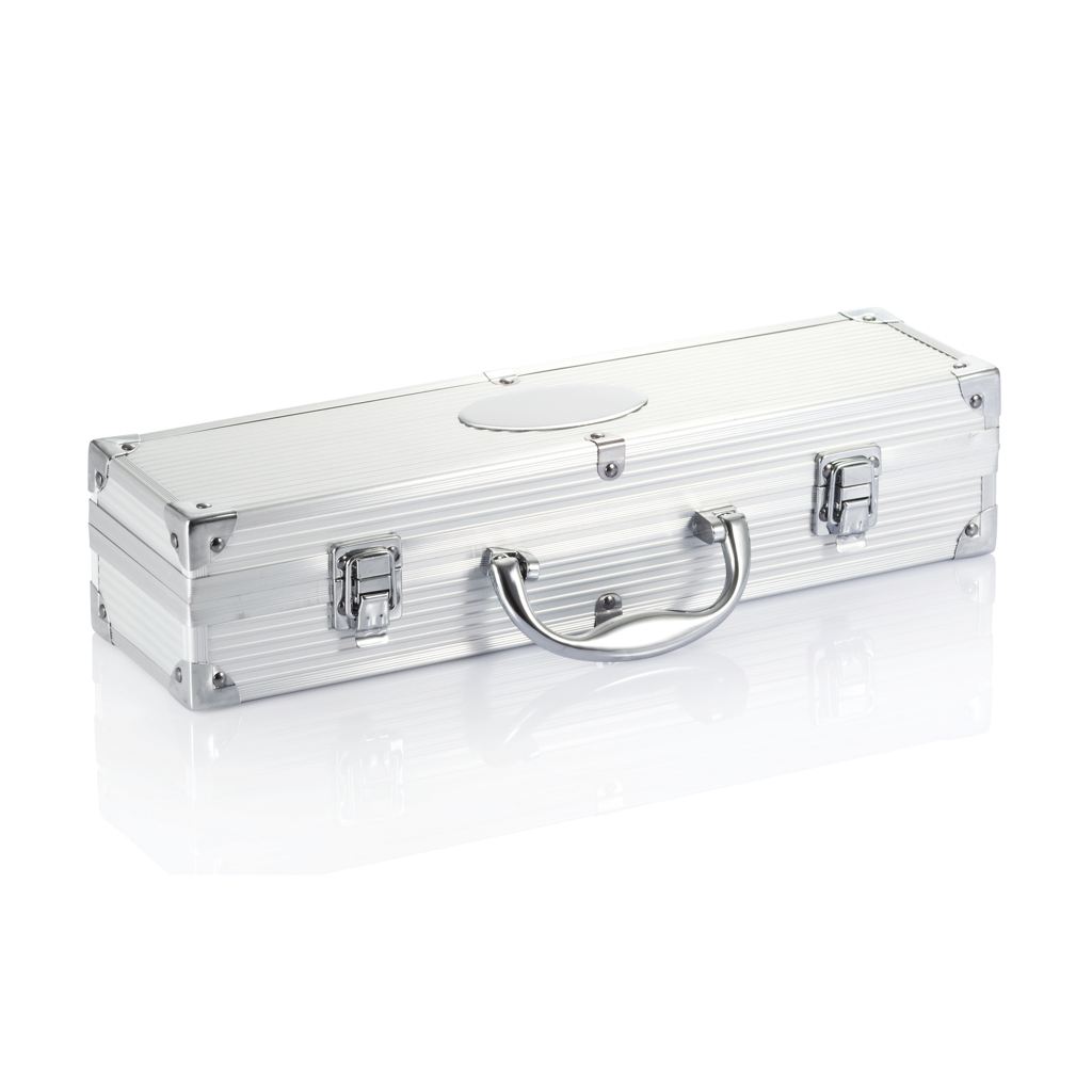 Grillset Classic 3-tlg. Edelstahl mit Aluminiumkoffer – XD Collection