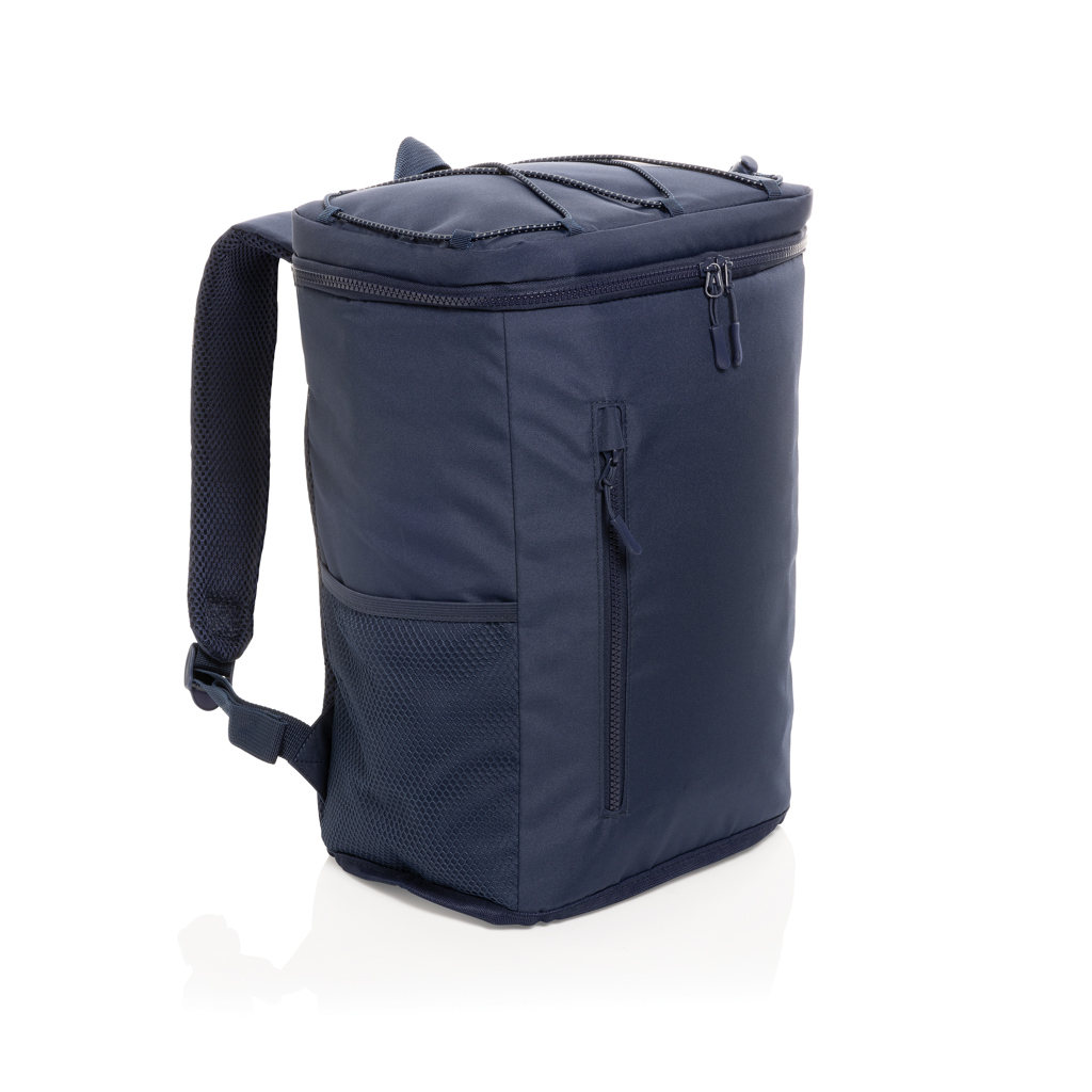 Sonny Aware™ RPET Kühlrucksack 18 L, navy, mit Logo bedruckbar Sonny Aware™ RPET Kühlrucksack 18 L, navy, mit Logo bedruckbar