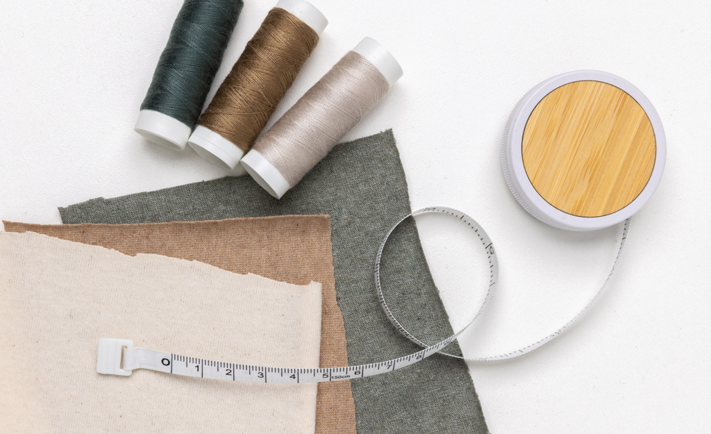 XD Collection Schneidermaßband P110.03 — RCS-recyceltes ABS mit FSC®-Bambus, bedruckbar