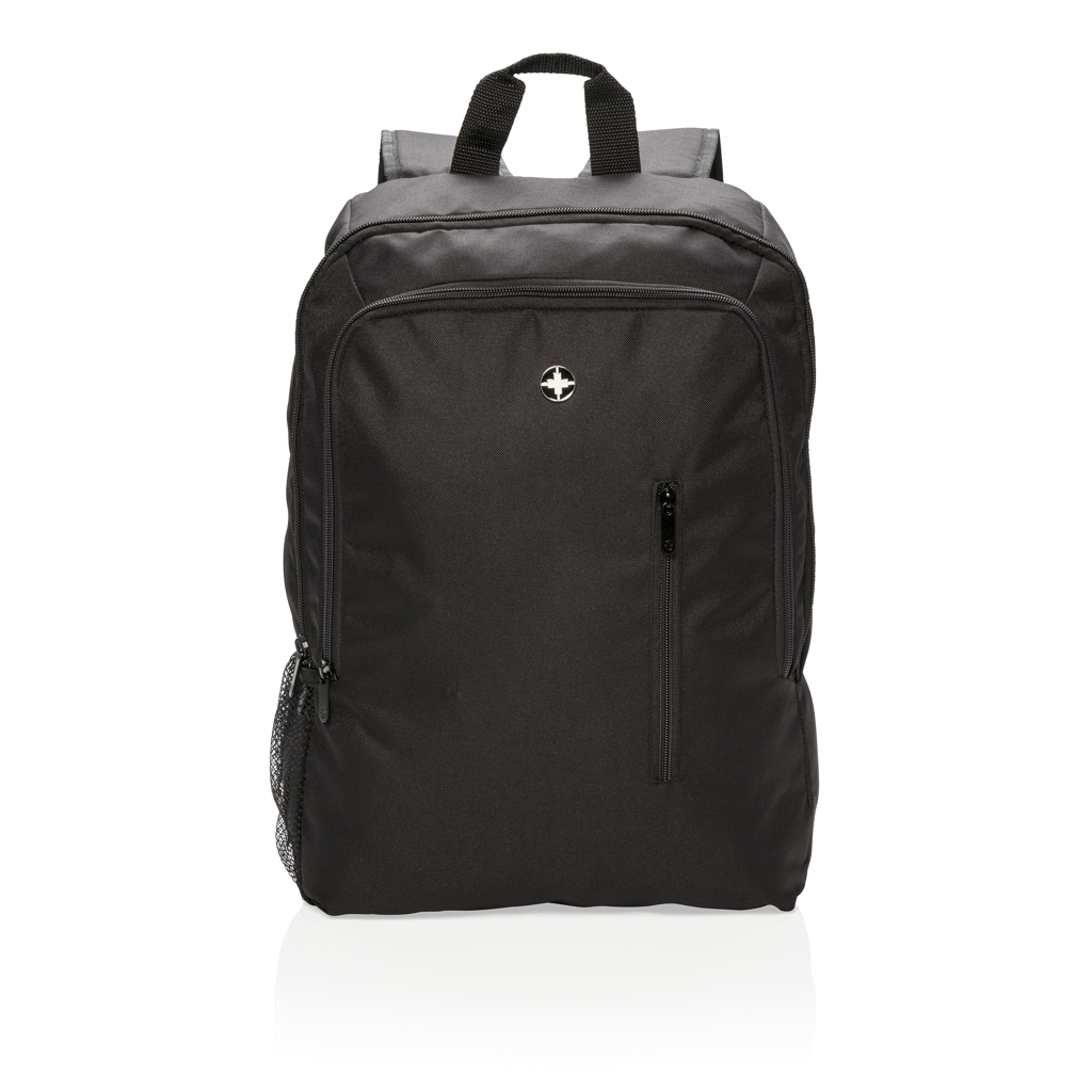 Swiss Peak Laptop-Rucksack 17 Zoll P762 mit Logo bedrucken Swiss Peak Laptop-Rucksack 17 Zoll P762 mit Logo bedrucken